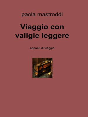 cover image of Viaggio con valigie leggere